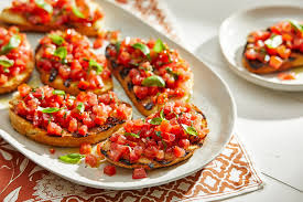 Tomato & Basil Bruschetta